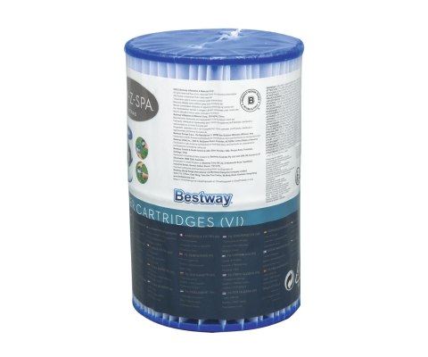 Bestway 60311 Wkład do Pompy filtrującej Lay-Z-Spa TYP IV - 2 szt Bestway 60311 Wkład do Pompy filtrującej Lay-Z-Spa TYP IV - 2 szt