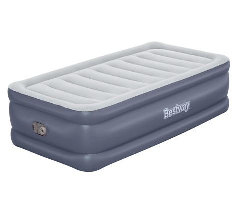 Bestway 6713G Materac dmuchany turystyczny z wbudowaną pompą powietrza Tritech Twin 1.91m x 0.97m x Bestway 6713G Materac dmuchany turystyczny z wbudowaną pompą powietrza Tritech Twin 1.91m x 0.97m x