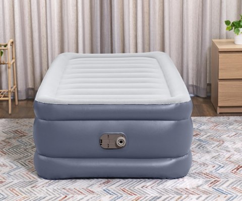 Bestway 6713G Materac dmuchany turystyczny z wbudowaną pompą powietrza Tritech Twin 1.91m x 0.97m x Bestway 6713G Materac dmuchany turystyczny z wbudowaną pompą powietrza Tritech Twin 1.91m x 0.97m x