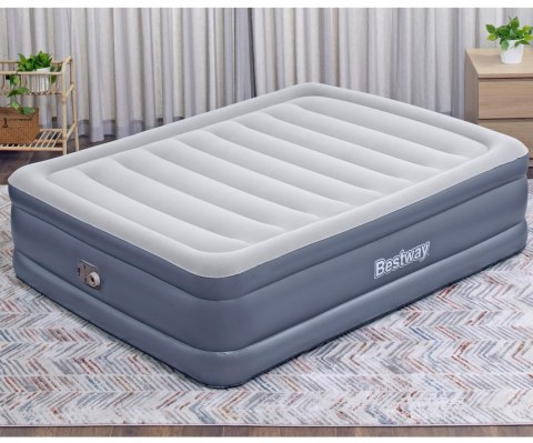Bestway 6713I Materac dmuchany turystyczny z wbudowaną pompą powietrza Tritech Queen 2.03m x 1.52m x Bestway 6713I Materac dmuchany turystyczny z wbudowaną pompą powietrza Tritech Queen 2.03m x 1.52m x