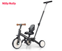 Milly Mally Rowerek 5w1 Optimus Max Dark Grey