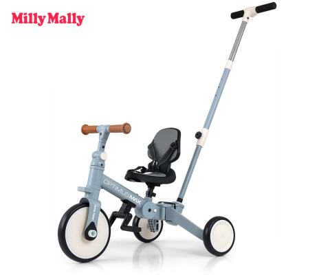 Milly Mally Rowerek 5w1 Optimus Max Denim Milly Mally Rowerek 5w1 Optimus Max Denim