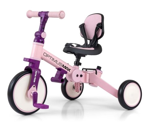 Milly Mally Rowerek 5w1 Optimus Max Pink Milly Mally Rowerek 5w1 Optimus Max Pink