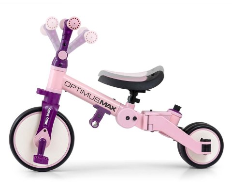 Milly Mally Rowerek 5w1 Optimus Max Pink Milly Mally Rowerek 5w1 Optimus Max Pink