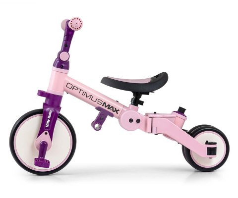Milly Mally Rowerek 5w1 Optimus Max Pink Milly Mally Rowerek 5w1 Optimus Max Pink