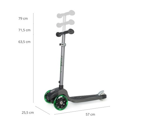 Qplay Hulajnoga Future Eco New Green Qplay Hulajnoga Future Eco New Green
