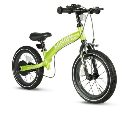 Qplay Rowerek Dziecięcy - Rowerek Biegowy Miniby 14 cali Green Qplay Rowerek Dziecięcy - Rowerek Biegowy Miniby 14 cali Green